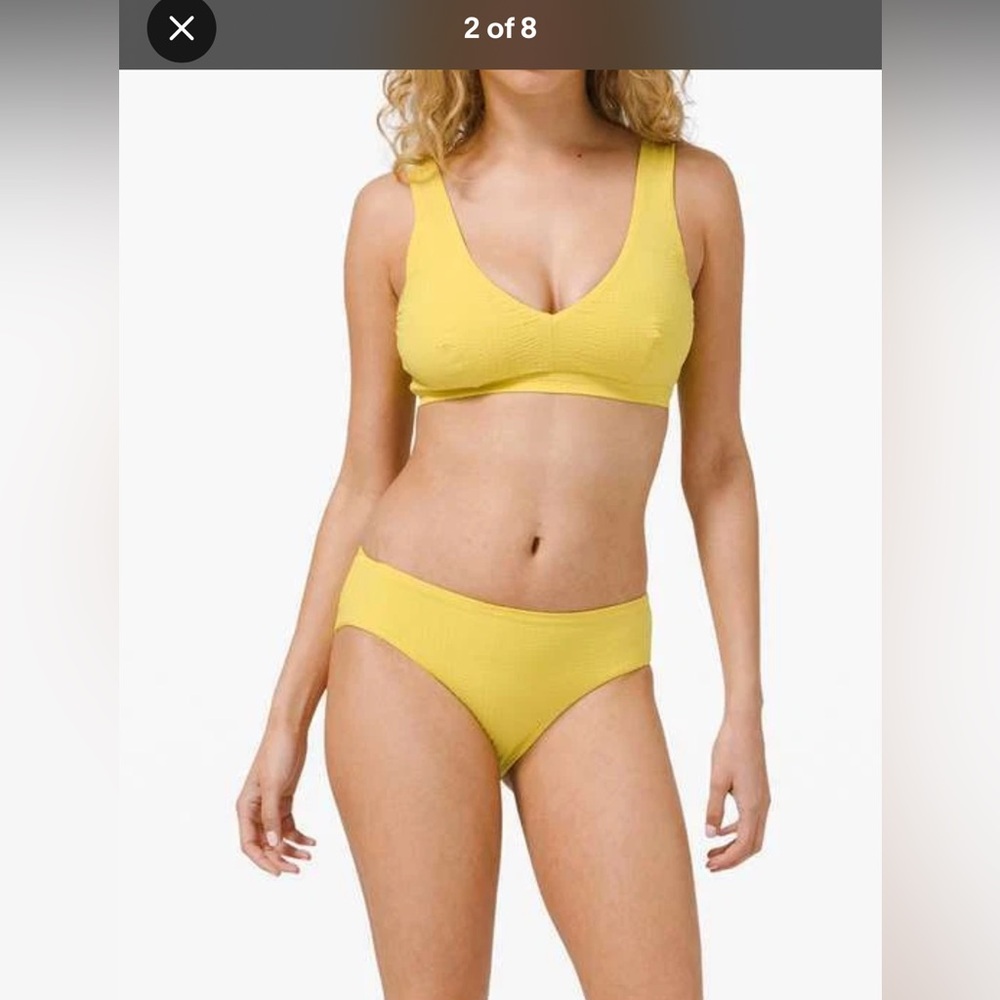 Lululemon seersucker bikini